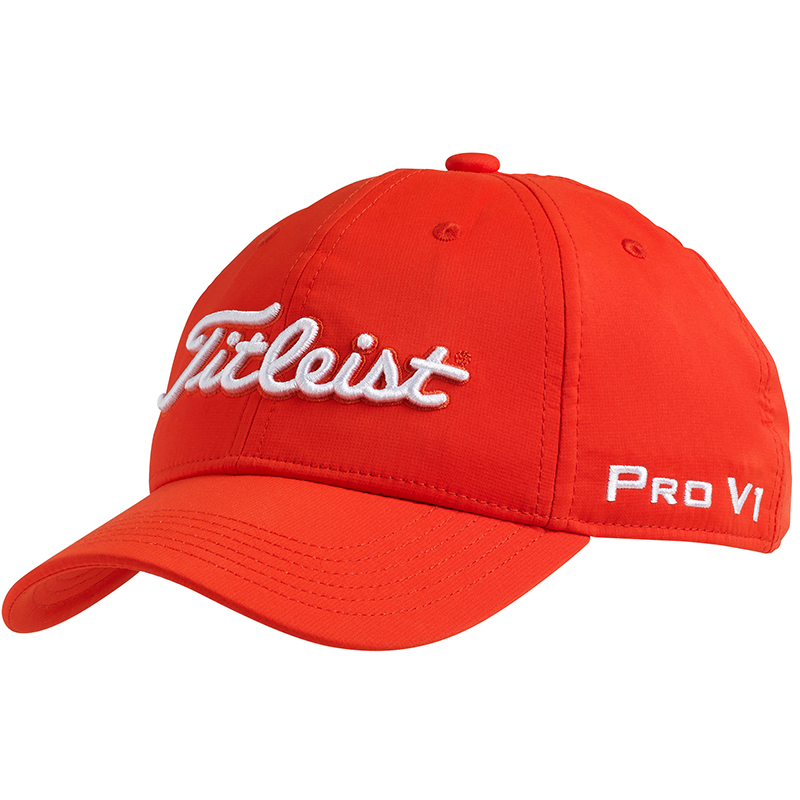 Titleist Junior Tour Performance Cap Hat Moisture Wicking Adjustable Clasp Strap 